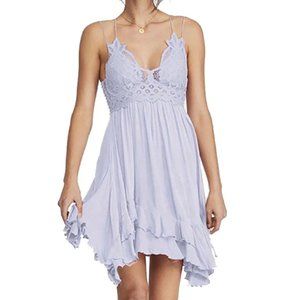 FREE PEOPLE One Adella Printed Mini Slip, Size XS
